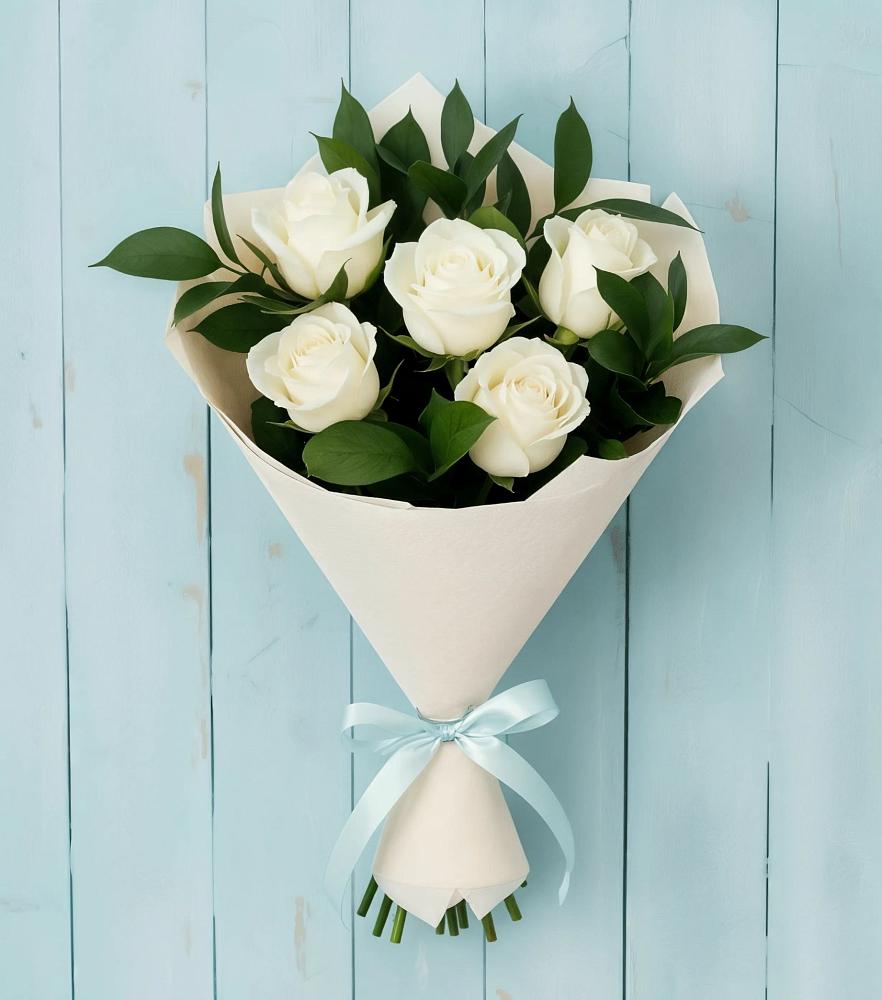 Букет цветов из: Розы в Фастовецкой