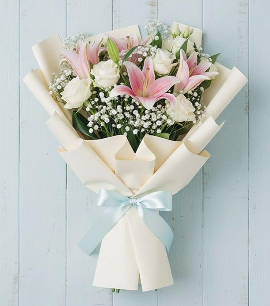 Букет цветов из: Лилии в Фастовецкой