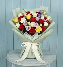 Букет цветов из:  Розы в Фастовецкой