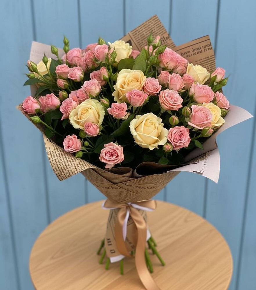 Букет цветов из: Розы в Фастовецкой