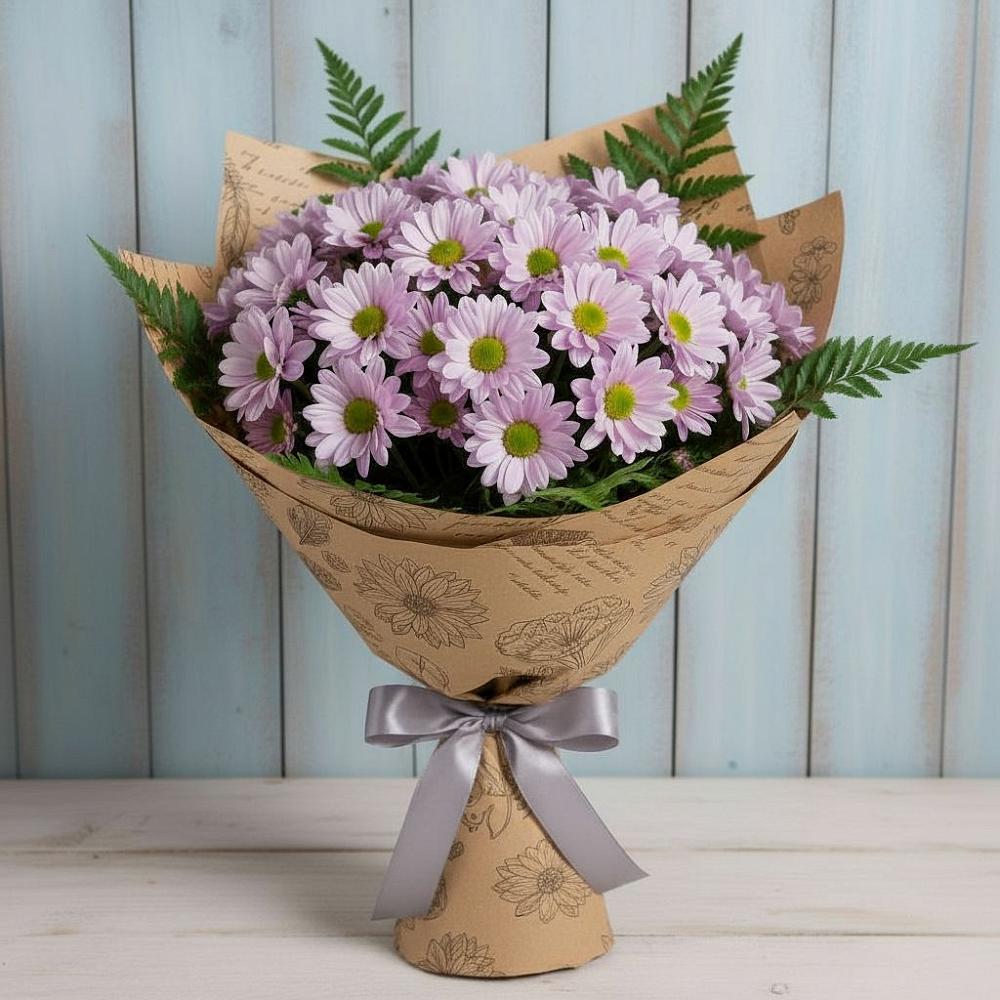 Букет цветов из: Хризантемы в Фастовецкой