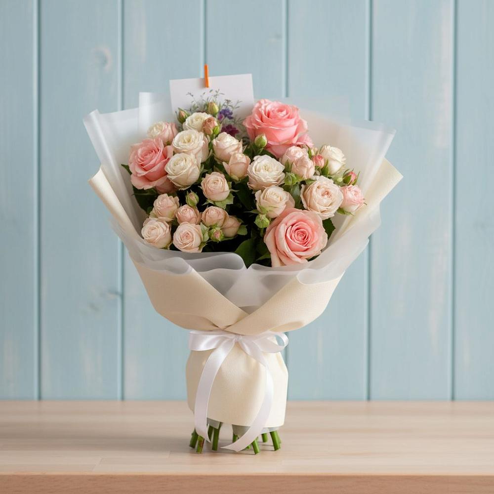 Букет цветов из: Розы в Фастовецкой