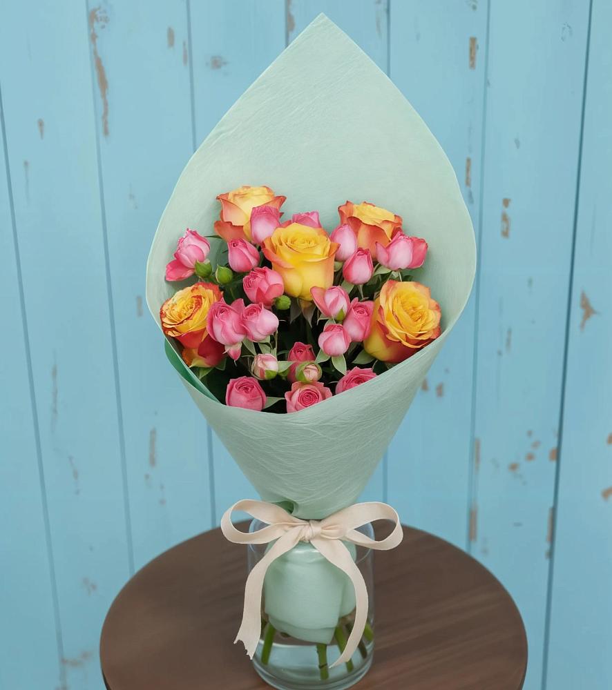 Букет цветов из: Розы в Фастовецкой