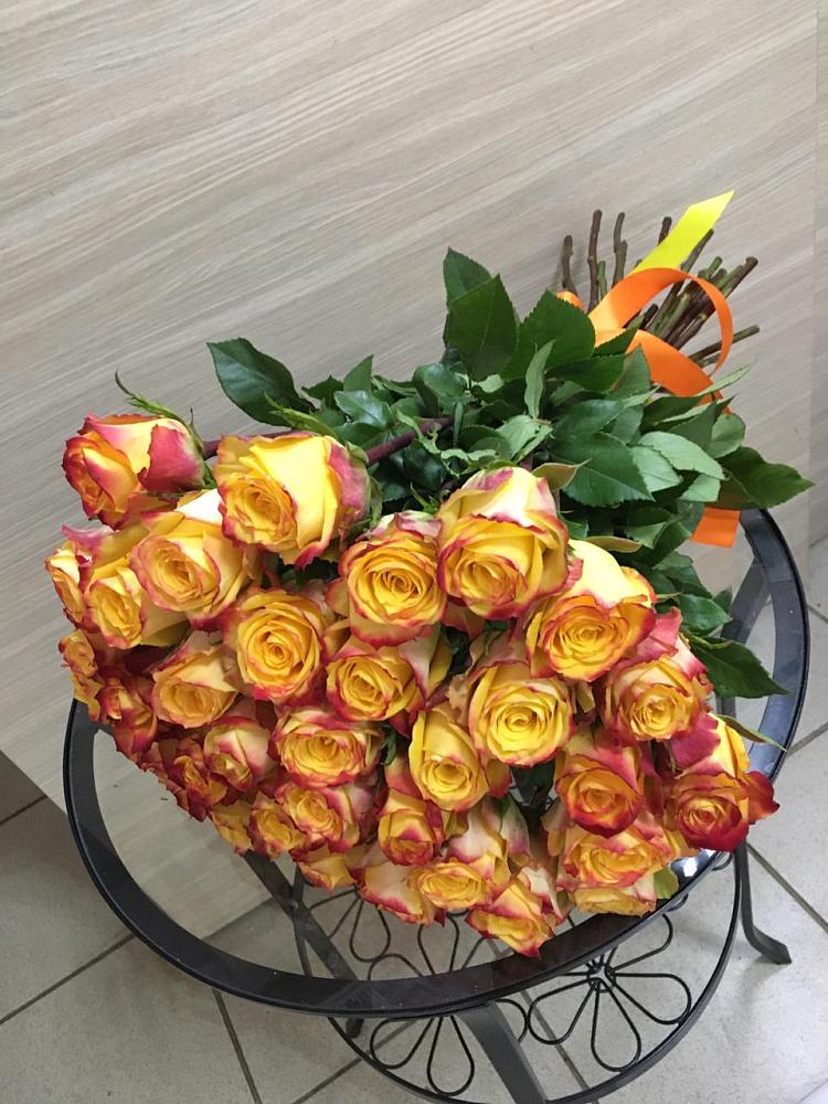 Букет Желтые розы в Фастовецкой