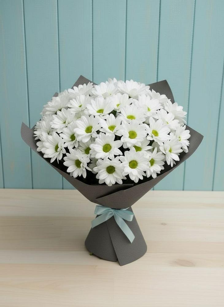 Букет цветов из: Хризантемы в Фастовецкой