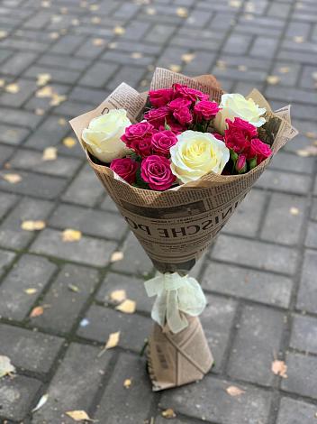 Букет цветов из: Розы в Фастовецкой