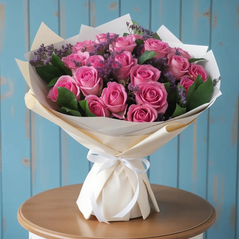 Букет цветов из: Розы в Фастовецкой