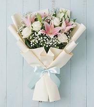 Букет цветов из:  Лилии в Фастовецкой