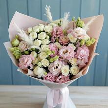 Букет цветов из:  Альстромерии и Розы в Фастовецкой
